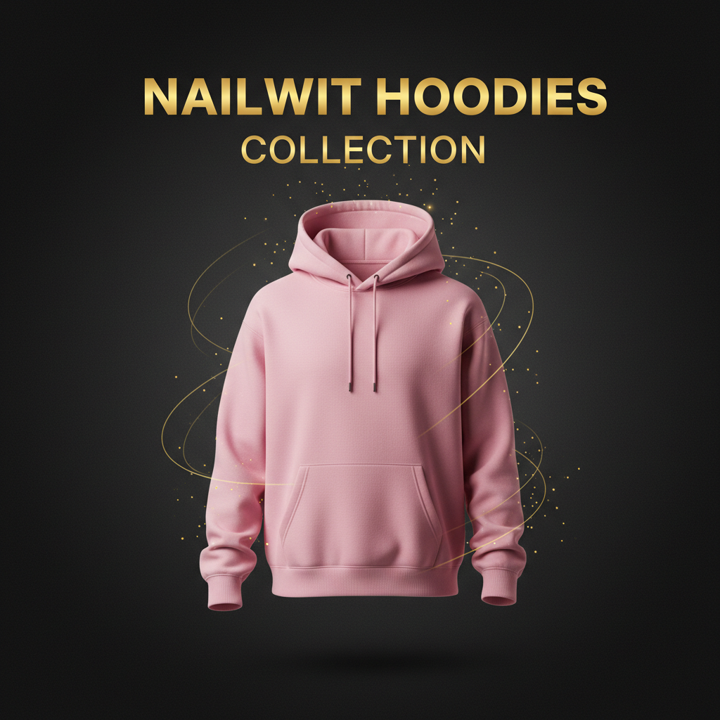 Nailwit Hoodies Collection - funny nail tech hoodies and sweatshirts - Nailwit