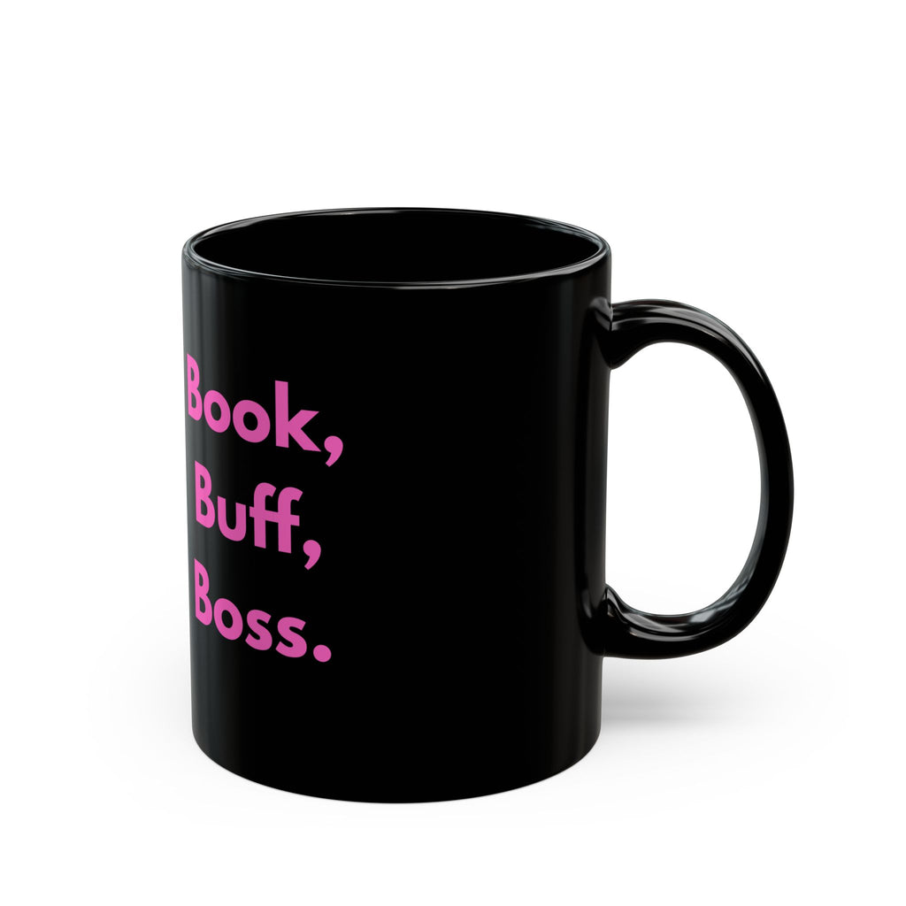 Book, Buff, Boss. – Funny Nail Tech Coffee Mug | Nail Wit