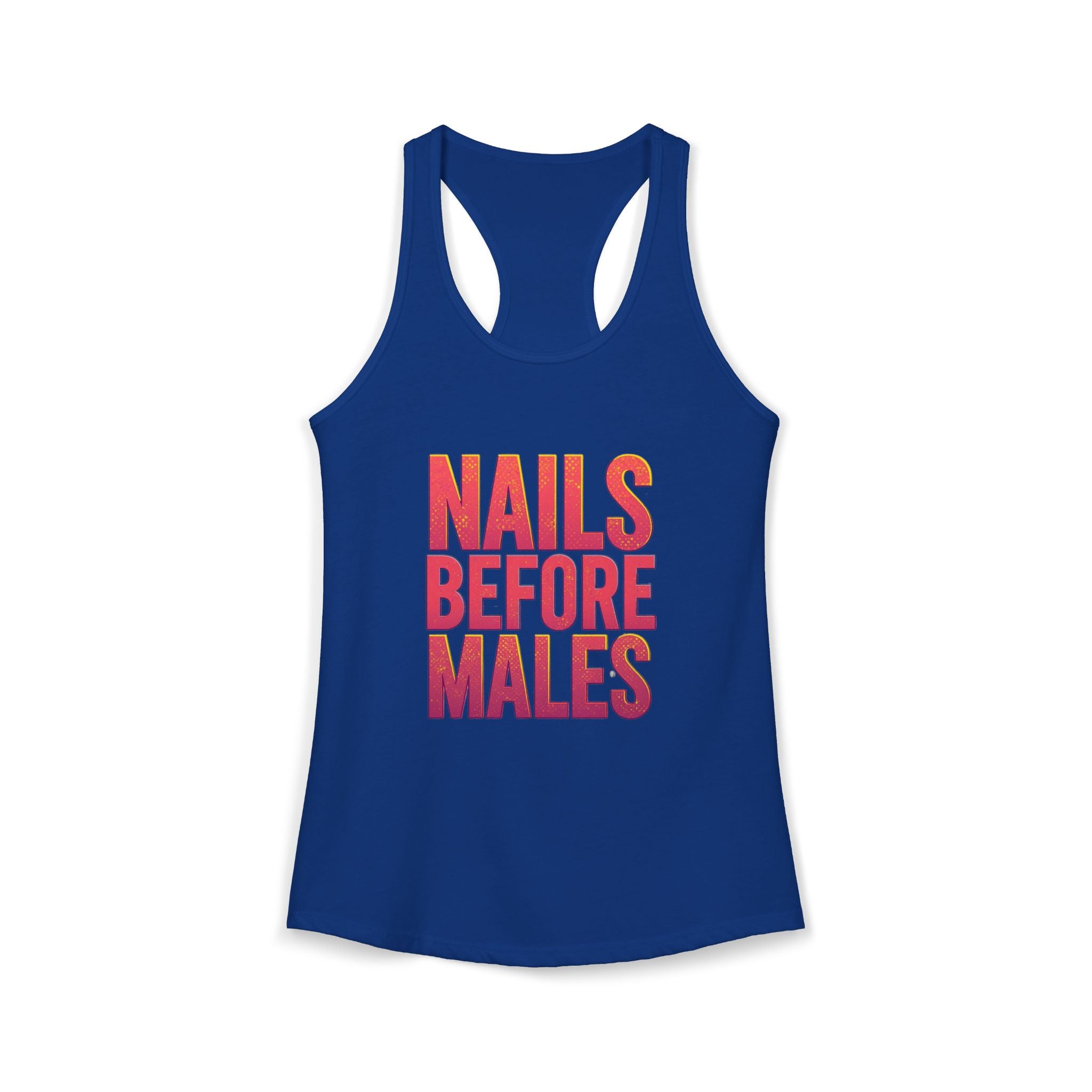 Nails Before Males – Funny Nail Tech Tank Top | Nail Wit