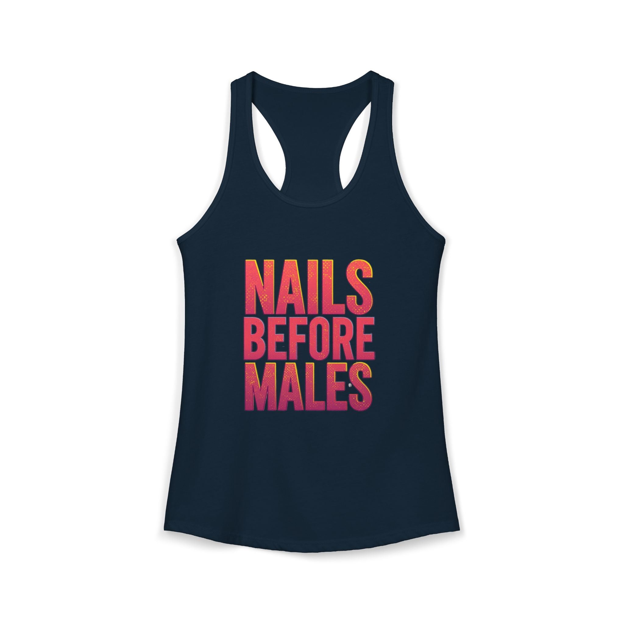 Nails Before Males – Funny Nail Tech Tank Top | Nail Wit