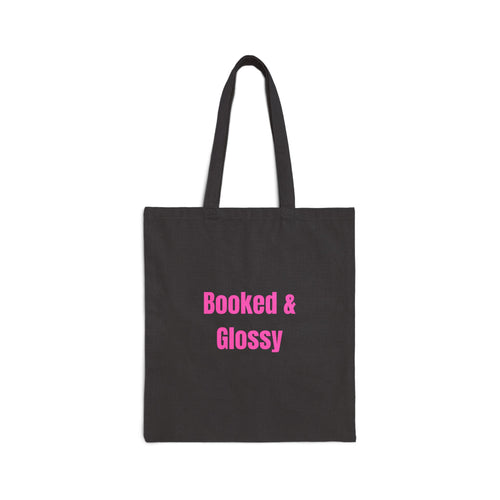 Booked and Glossy tote bag lifestyle shot - gift for nail technicians - Nail Wit