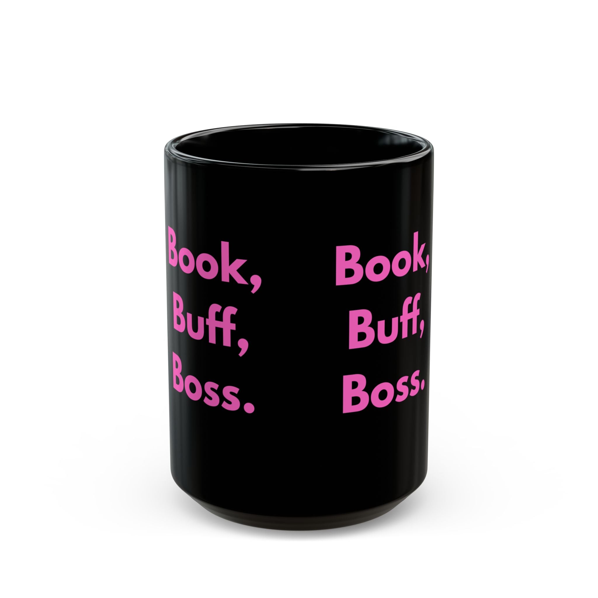 Book, Buff, Boss. – Funny Nail Tech Coffee Mug | Nail Wit