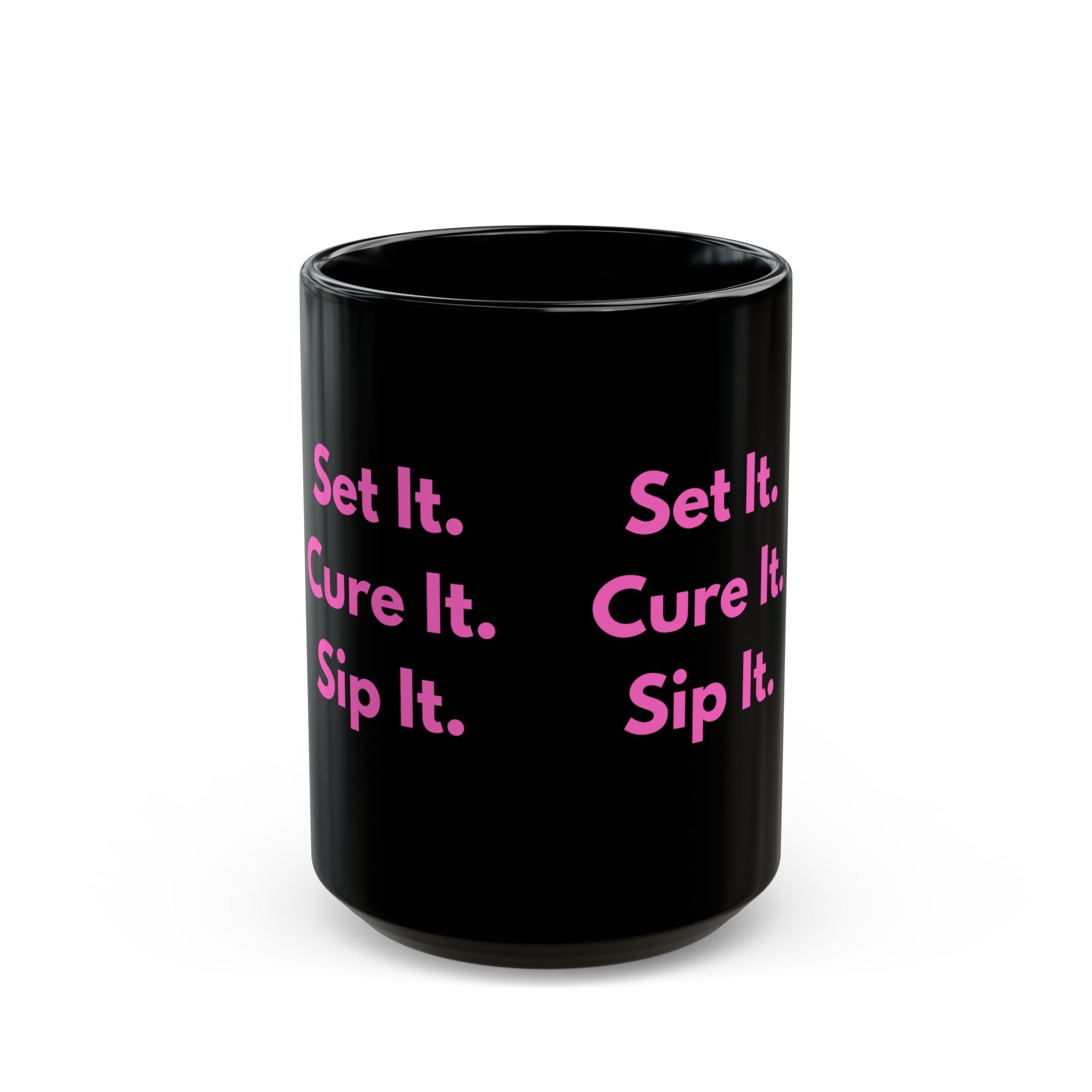 Set It. Cure It. Sip It. – Funny Nail Tech Coffee Mug | Nail Wit