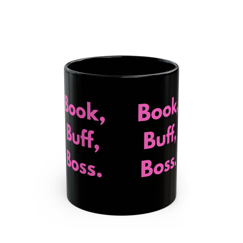 Book, Buff, Boss. – Funny Nail Tech Coffee Mug | Nail Wit