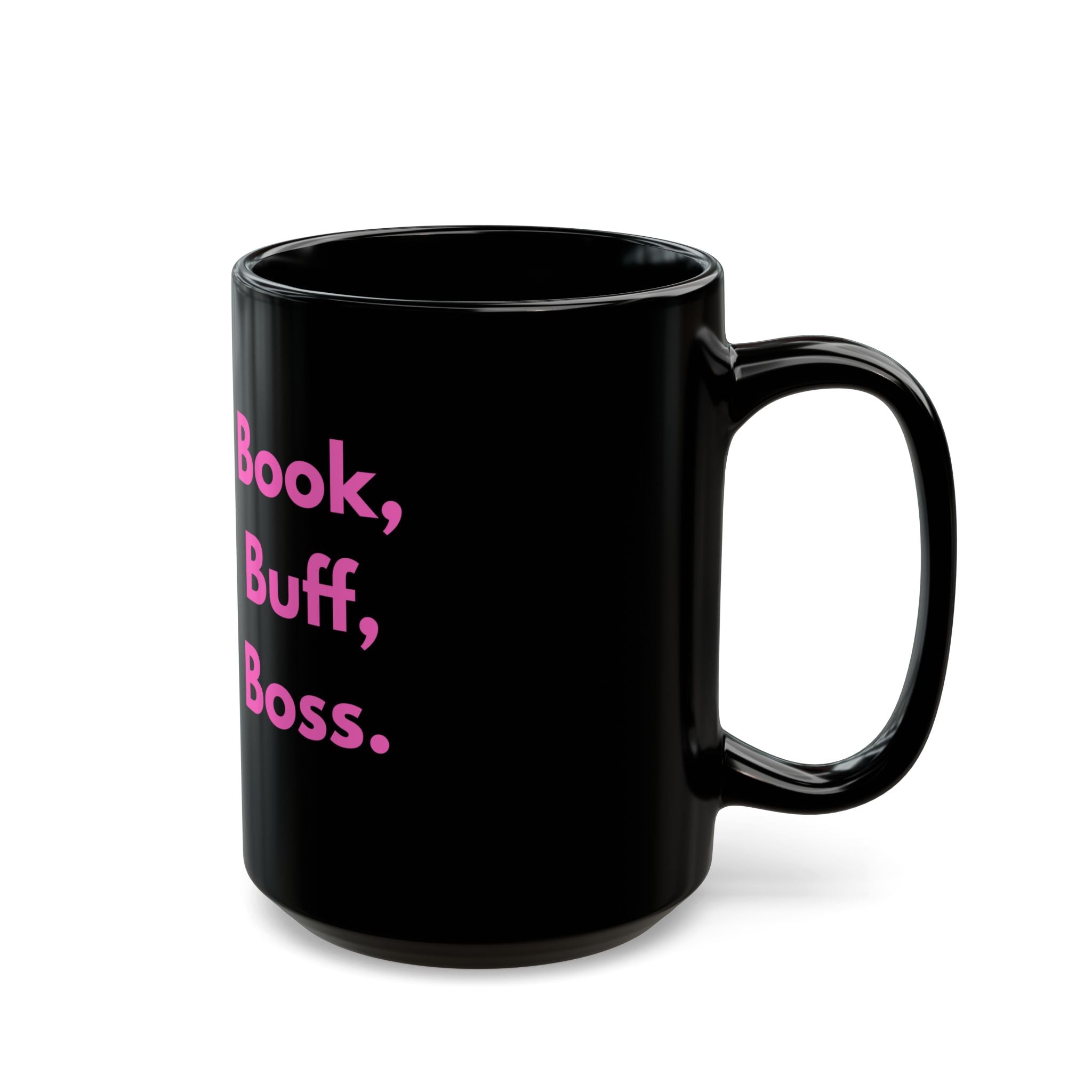 Book, Buff, Boss. – Funny Nail Tech Coffee Mug | Nail Wit