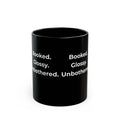 Booked. Glossy. Unbothered. – Funny Nail Tech Coffee Mug | Nail Wit