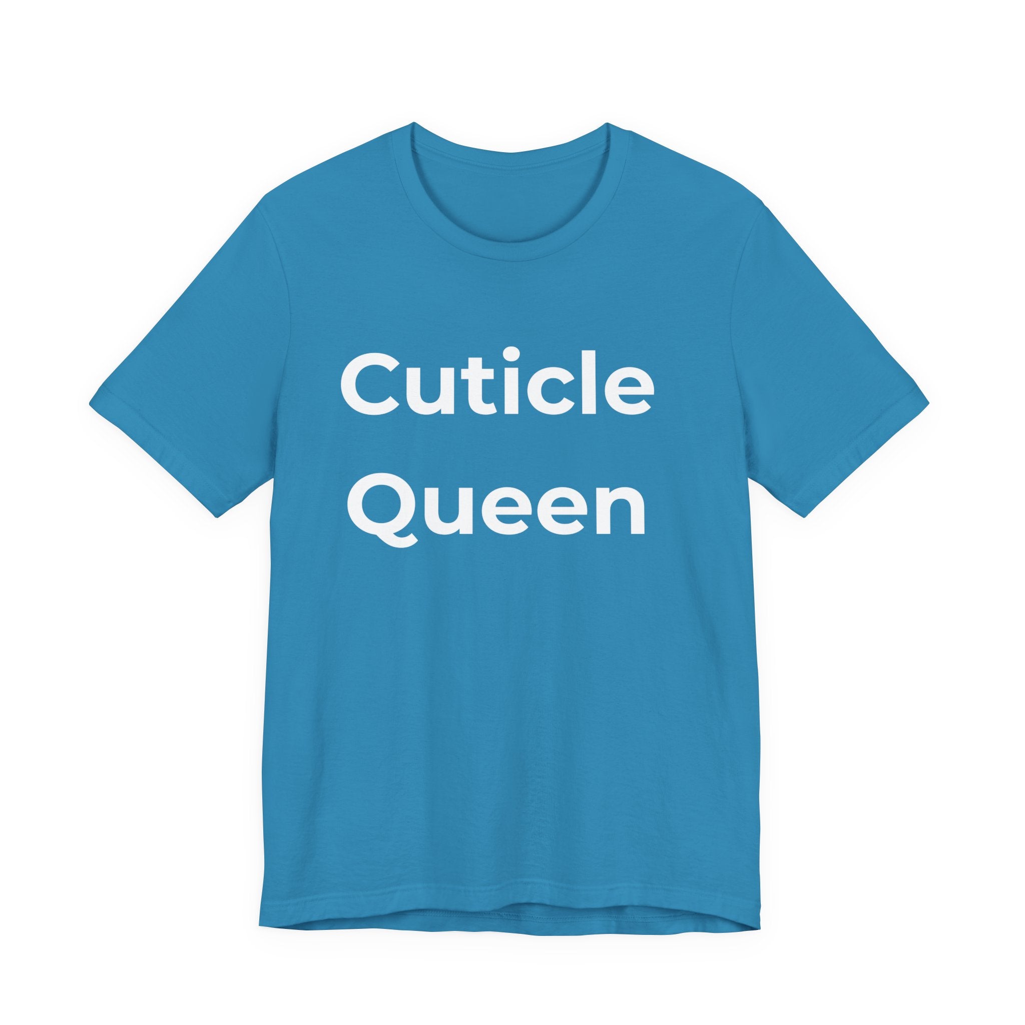 Cuticle Queen Funny-Funny Nail Tech T-Shirt