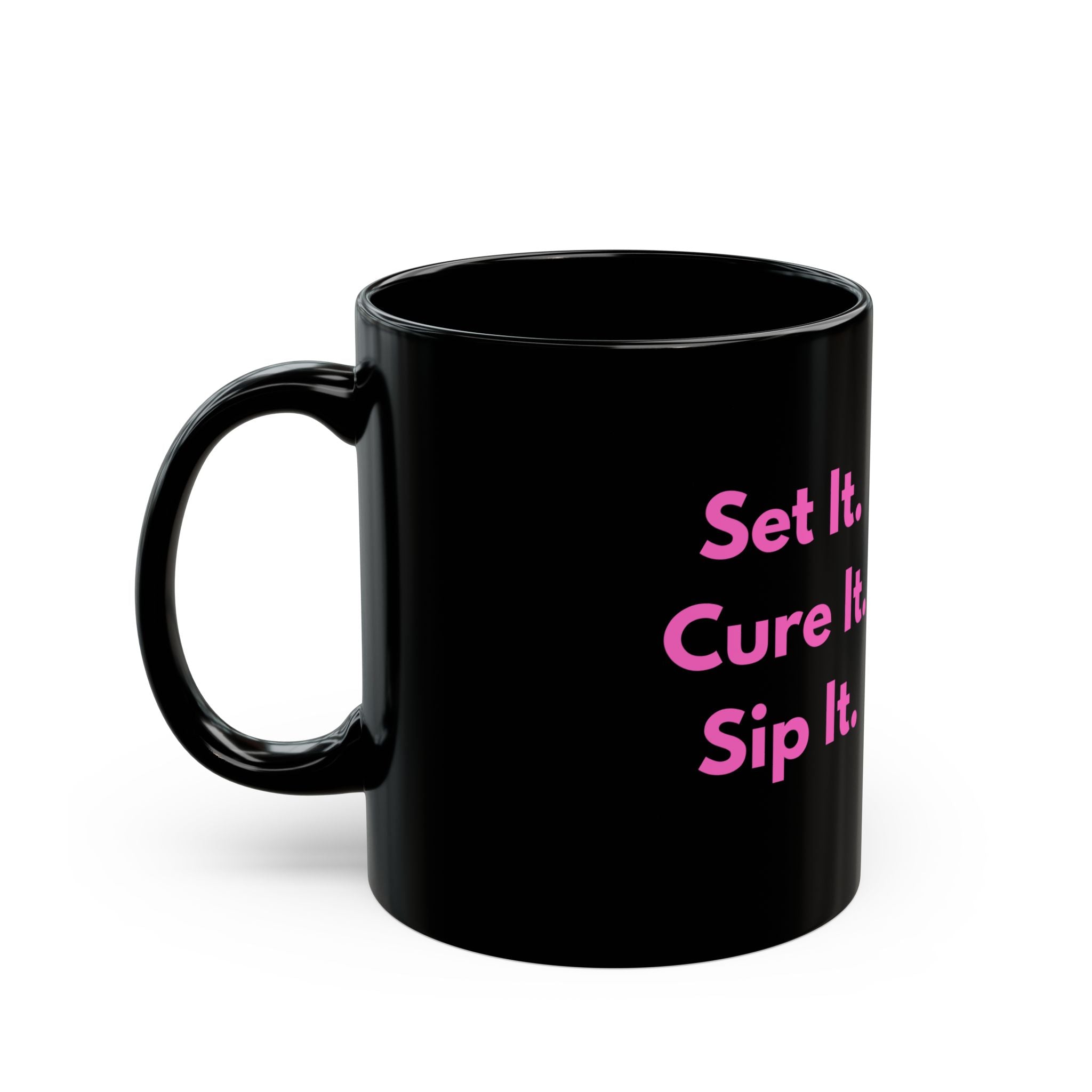 Set It. Cure It. Sip It. – Funny Nail Tech Coffee Mug | Nail Wit