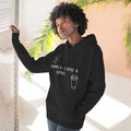 Powered by Coffee and Acrylic funny nail tech pullover hoodie - Nail Wit