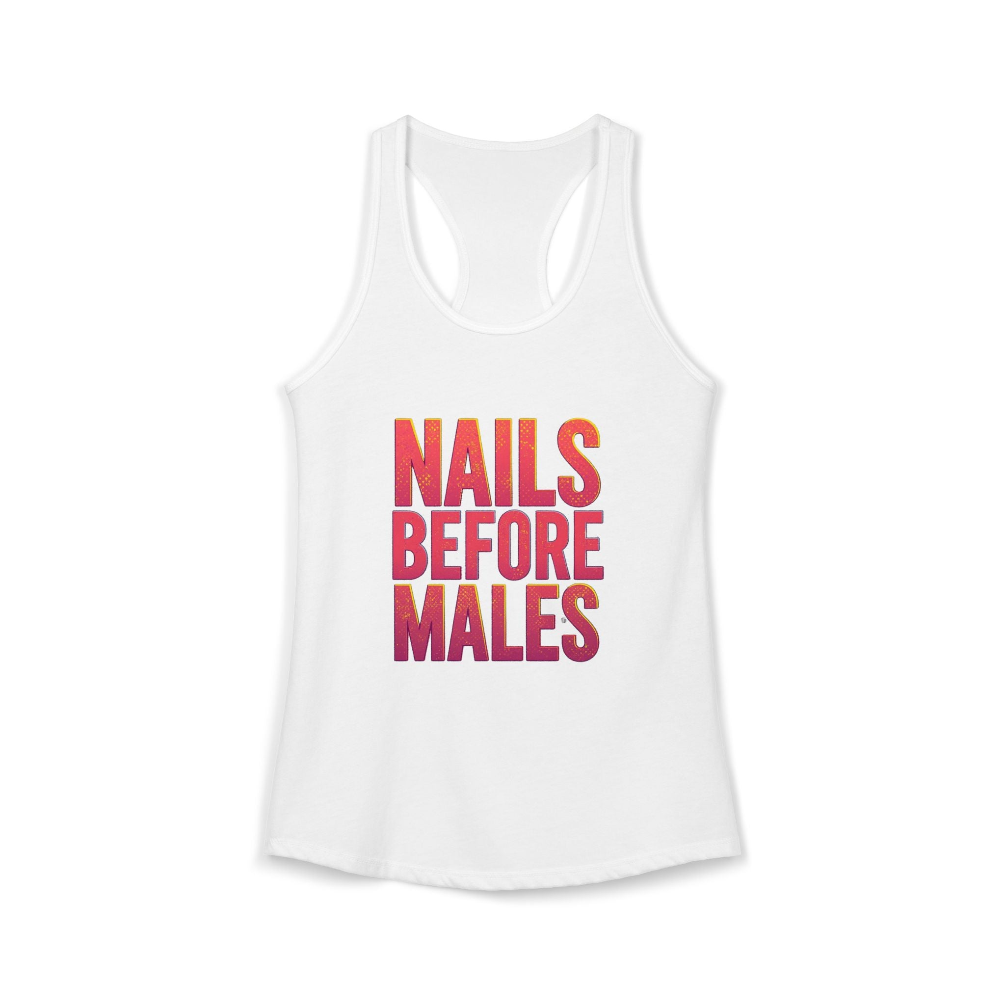 Nails Before Males – Funny Nail Tech Tank Top | Nail Wit