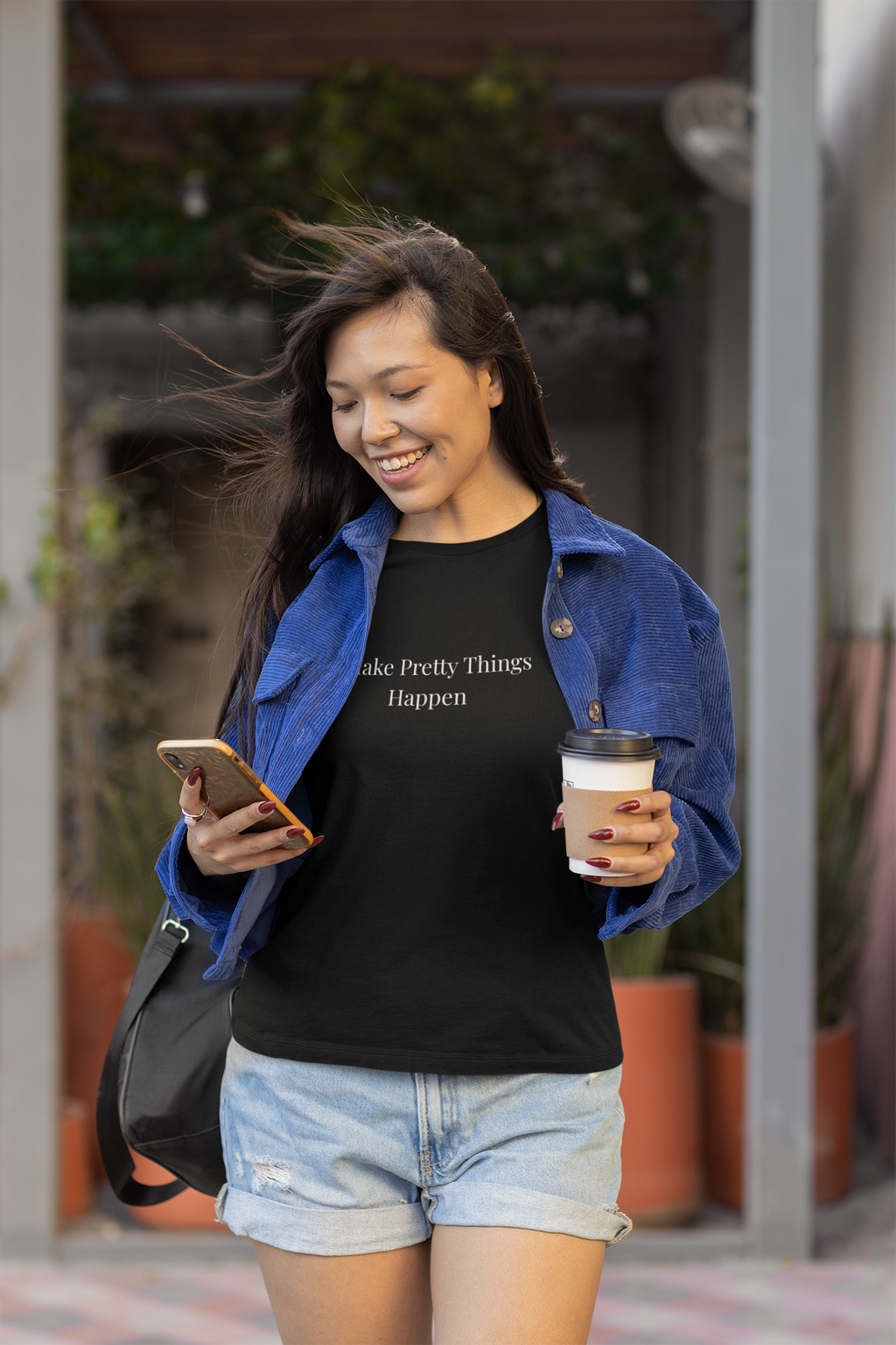 I Make Pretty Things Happen-Funny Nail Tech T-Shirt